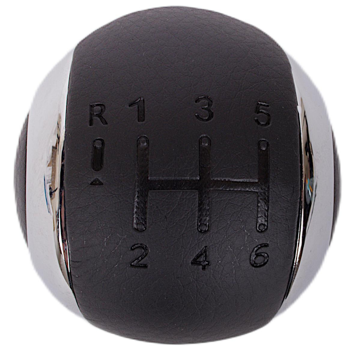 Citroen DS3 09-16 DS4 11-15 C4 II 10-18 gałka zmiany biegów 6 BIEGOWA CHROM