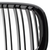 BMW X5 E70 06-13 atrapy między reflektory (nerki) lewa + prawa kpl. BLACK GLOSSY DOUBLE BAR