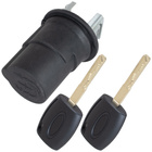 Ford Transit MK8 2014- zamek (wkładka) maski pokrywy silnika z kluczami