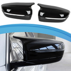 BMW 5 G30 G31 16-23 nakładka lusterka BLACK GLOSSY lewa + prawa 2 szt. KPL