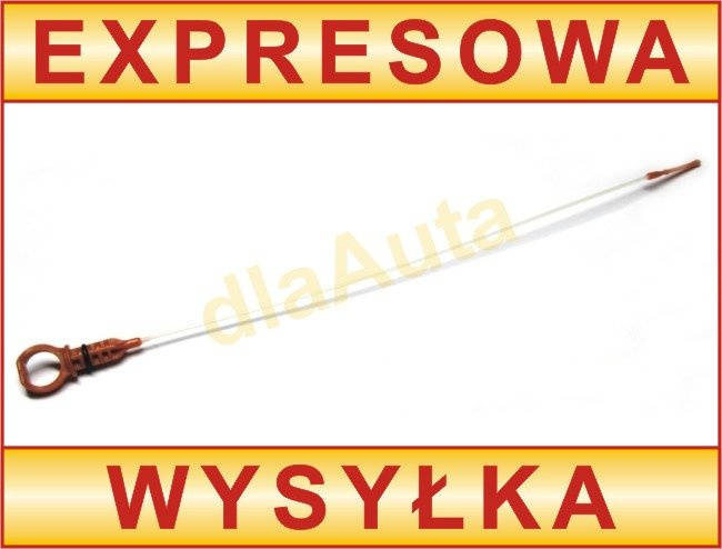 Peugeot 206 1,4 HDi bagnet oleju BRĄZOWY UCHWYT