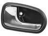Mazda 626 IV 92-97 klamka przednia wewnętrzna CZARNA + CHROM lewa