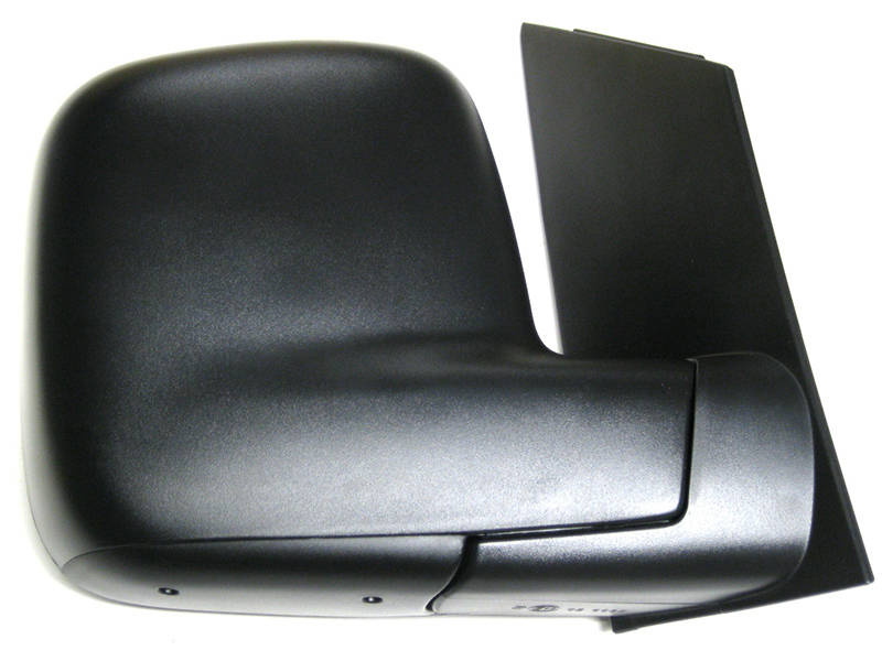 VW Caddy 04- lusterko zewnętrze mechaniczne CZARNE prawe