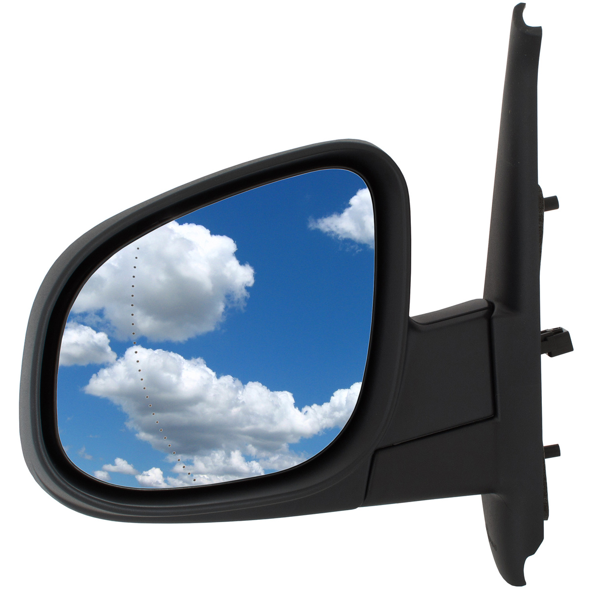 Renault Kangoo 2013- lusterko zewnętrzne elektryczne CZARNE lewe