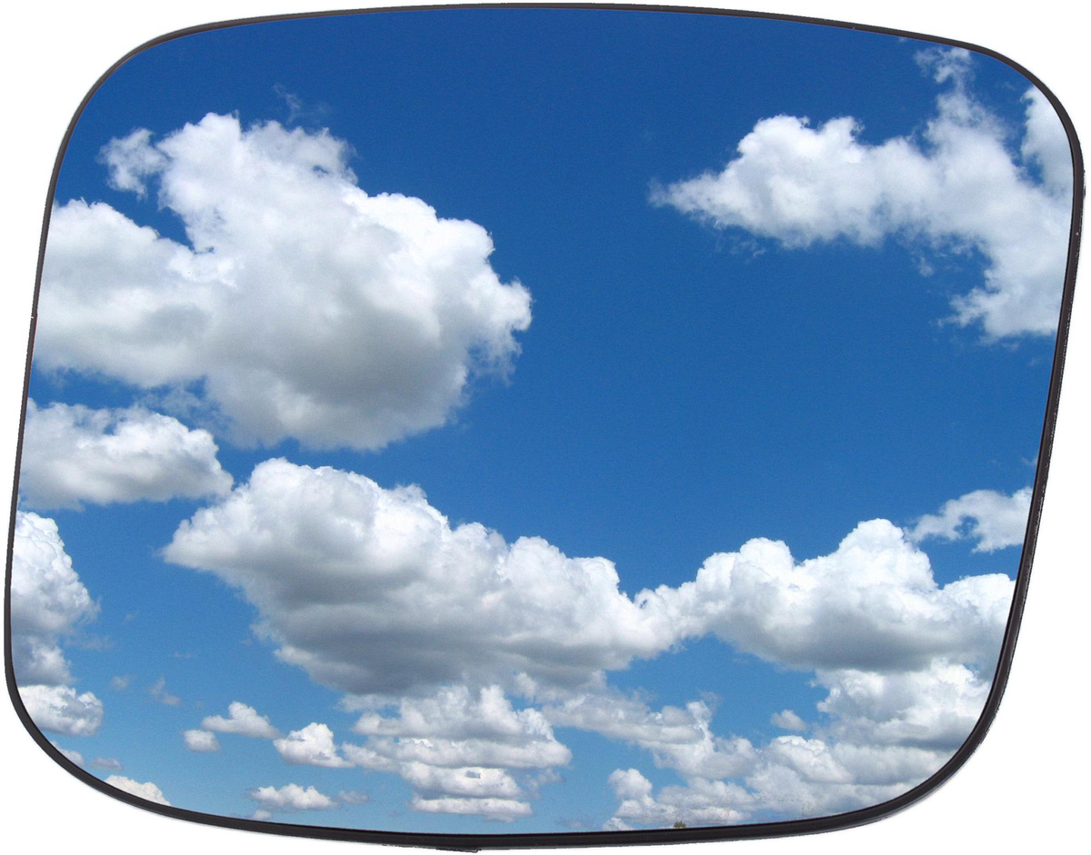 Fiat QUBO 2008- wkład lusterka OGRZEWANY prawy