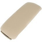 Audi A4 B6 00-04 klapka podłokietnika z przyciskiem i obiciem KPL BEŻOWA TKANINA CIENKIE ZAWIASY