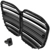 BMW 4 G22 G23 2020- atrapa między reflektory (nerki) BLACK GLOSSY + ZAŚLEPKA
