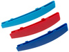 BMW 5 E60 / E61 03-10 nakładki na atrapę grill (nerkę) M-PAKIET 3 szt. KPL