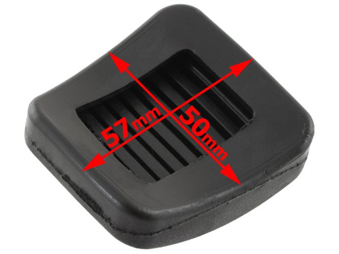 Opel Zafira A 98-05 gumowa nakładka na pedał sprzęgła / hamulca