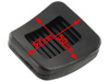 Opel Zafira A 98-05 gumowa nakładka na pedał sprzęgła / hamulca