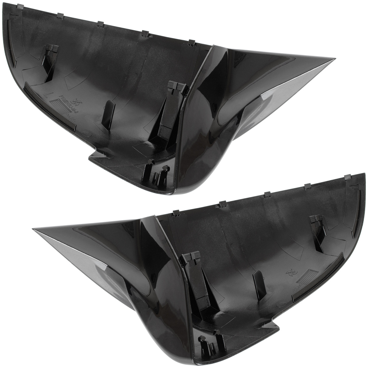 BMW 6 F06 F12 F13 10-14 nakładka lusterka BLACK GLOSSY lewa + prawa 2 szt. KPL