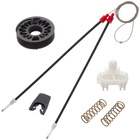 Renault Clio II 1998- 5 DRZWI zestaw naprawczy podnośnika szyby przód lewy