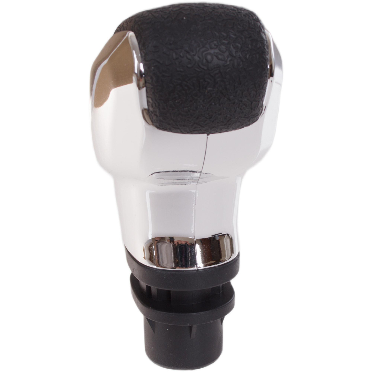 Peugeot 206 207 301 307 308 408 508 2008 3008 gałka zmiany biegów 5 BIEGÓW CHROM z CZARNĄ NAKŁADKĄ i tłoczonym schematem + ADAPTER