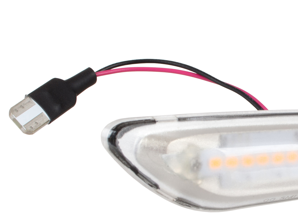 BMW 3 E46 kierunkowskaz boczny LED BIAŁY DYNAMICZNY 2 szt. KPL