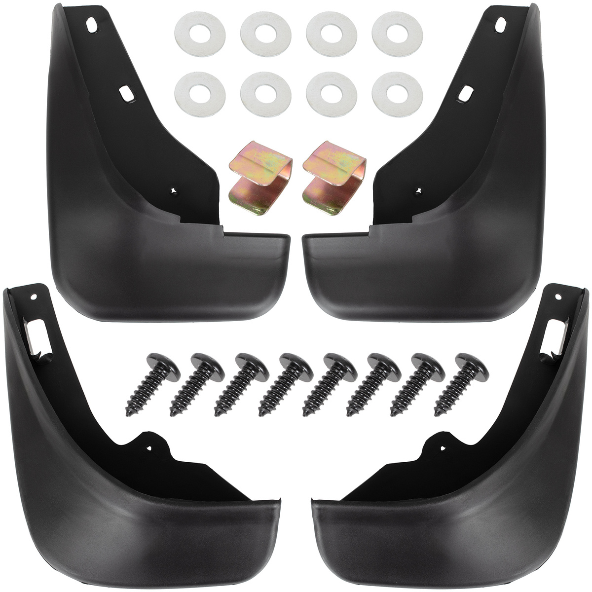 Ford Focus Mk2 04-11 H/B chlapacze 4 szt. kpl.