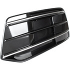 Audi Q5 FY 16-20 BEZ HALOGENÓW atrapka kratka w zderzak przedni CZARNA + SILVER lewa