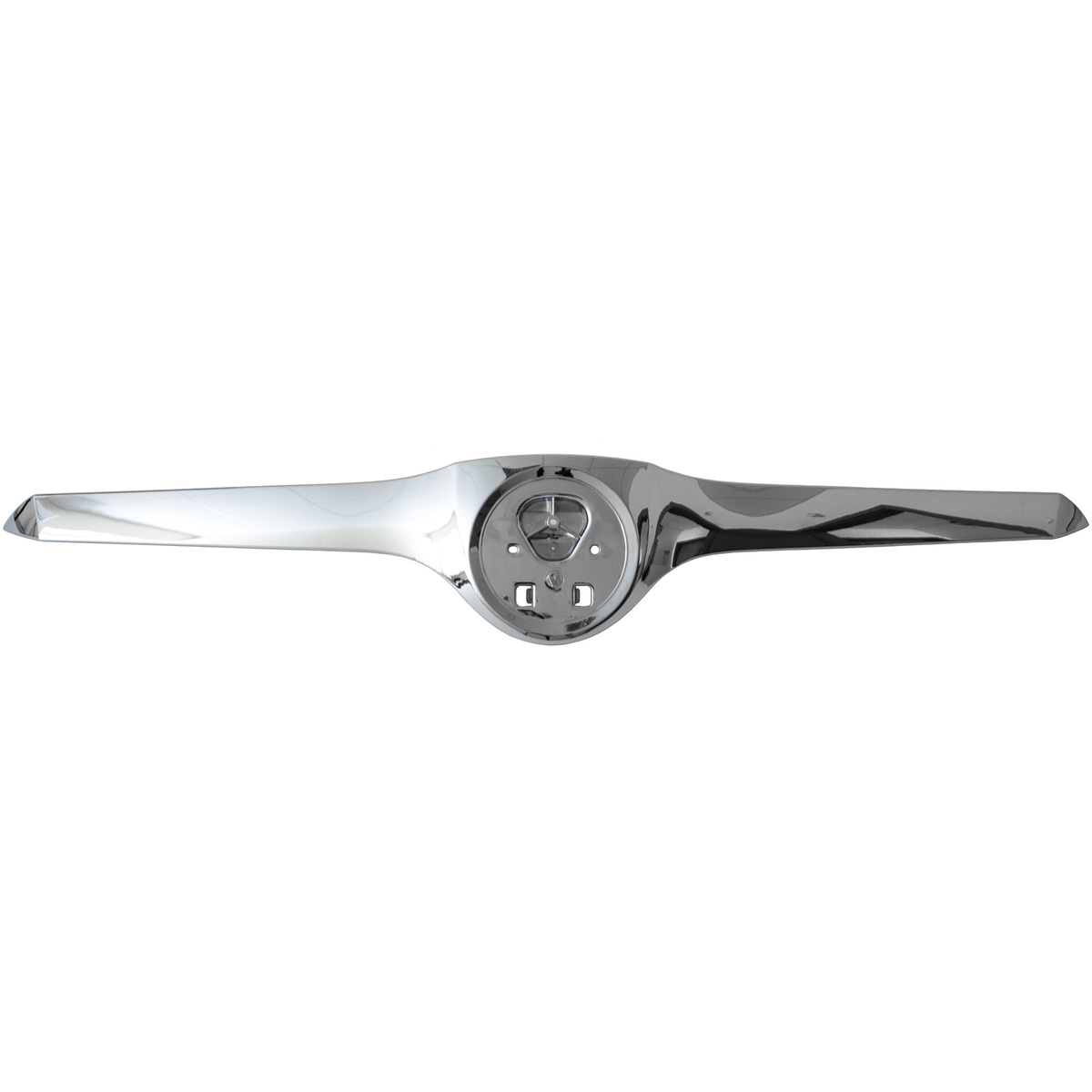 Skoda Superb II 08-15 listwa atrapy pod emblemat CHROM