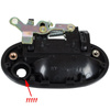 Hyundai Accent 94-00 klamka zewnętrzna przednia BEZ CYLINDERKA lewa 