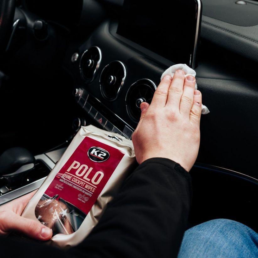 K2 POLO-FOREST FRUITS CHUSTECZKI NABŁYSZCZAJĄCE KOKPIT 20X18CM K420