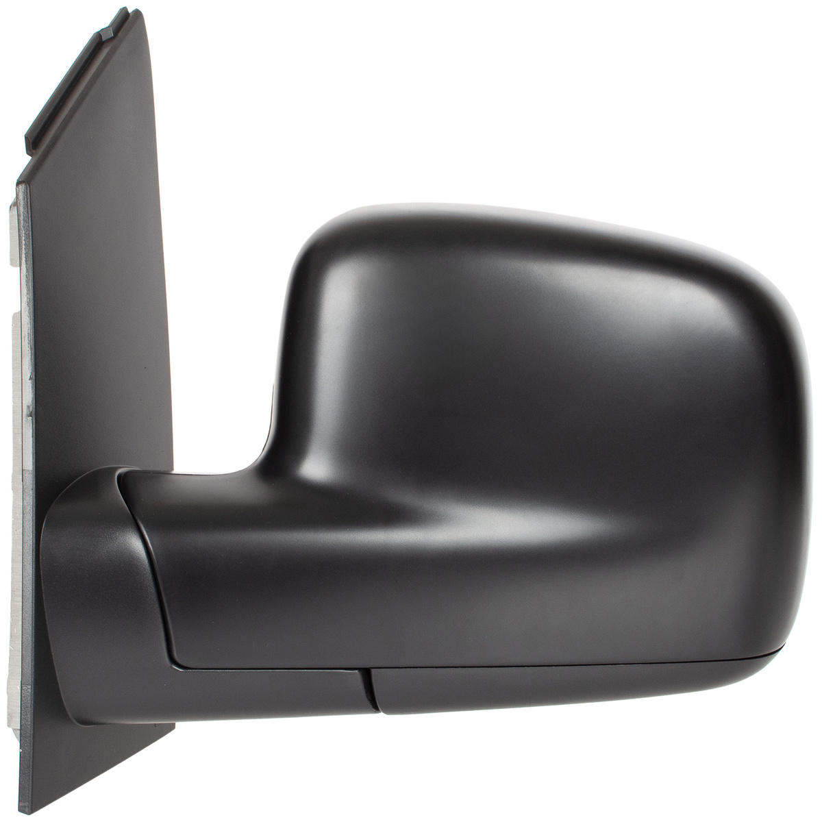 VW Caddy 04- lusterko zewnętrze mechaniczne CZARNE lewe