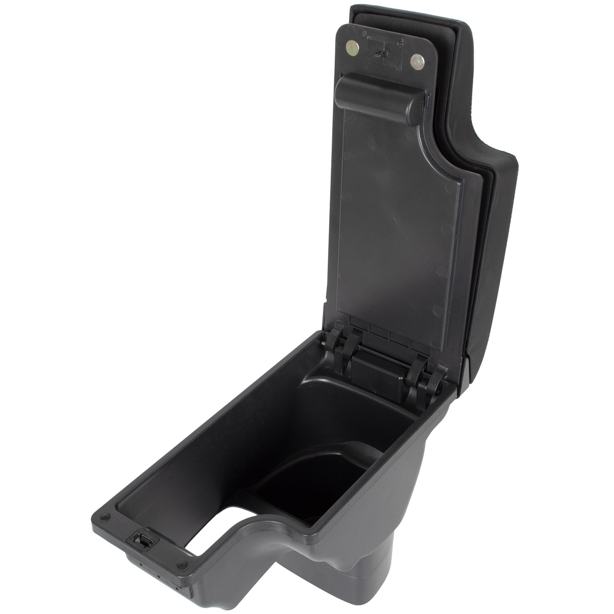 Nissan Juke 10-19 podłokietnik ze schowkiem i hubem USB CZARNA EKOSKÓRA + zestaw montażowy + kabel