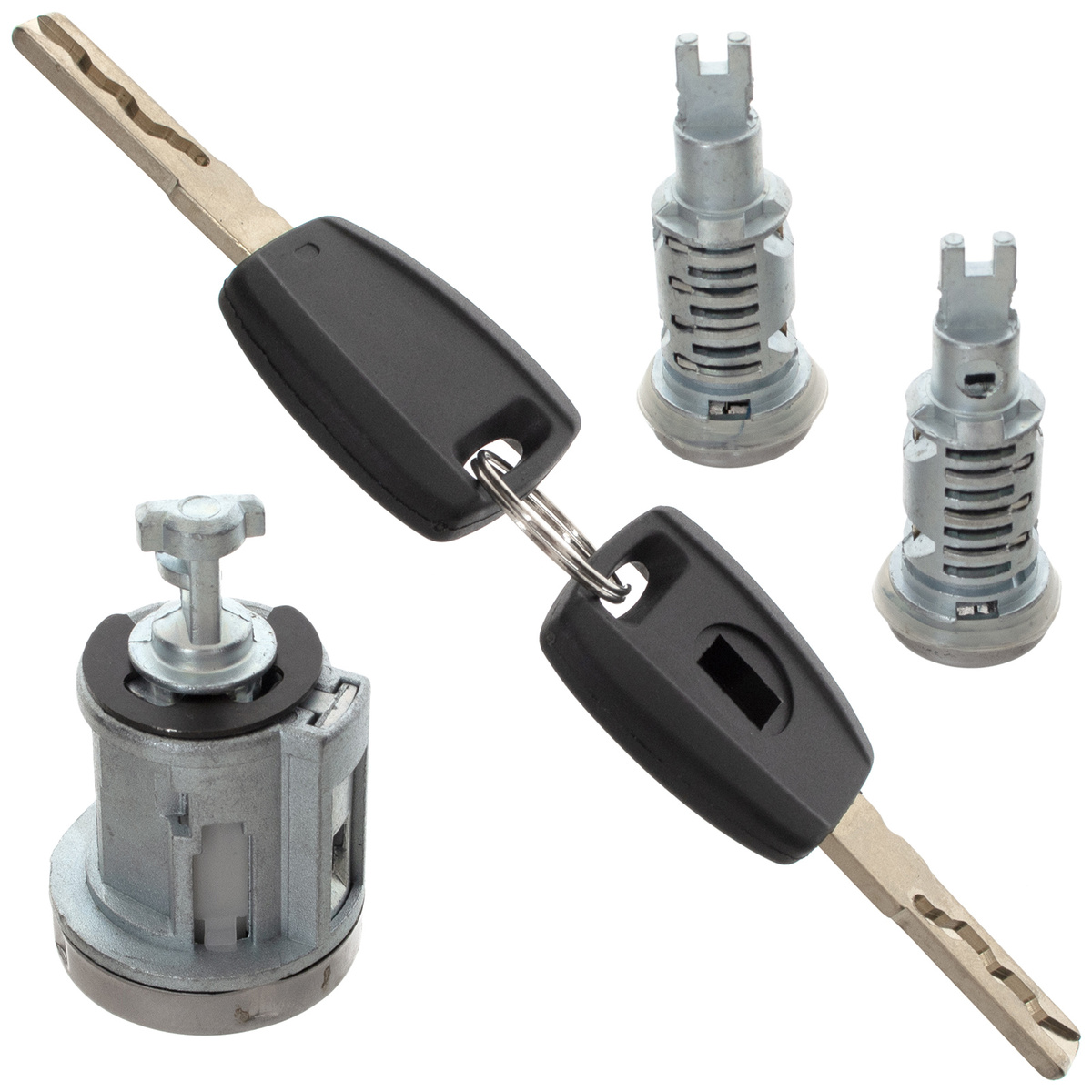 Peugeot BOXER 06-23 zestaw 2x wkładka zamka + stacyjka kpl.