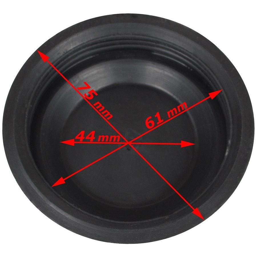 Peugeot 207 307 Expert Partner zaślepka reflektora lampy przedniej lewa = prawa 75 mm