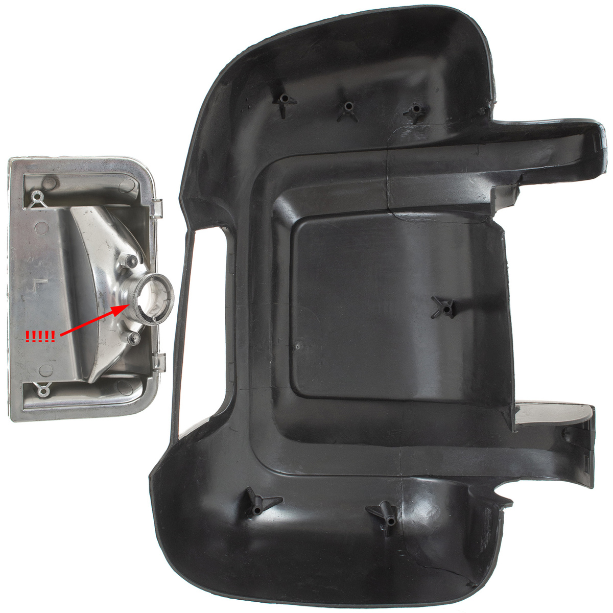 Peugeot Boxer II 2006- obudowa lusterka zewnętrznego + KIERUNKOWSKAZ lewa