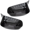 BMW 5 E60 E61 03-08 nakładka lusterka BLACK GLOSSY lewa + prawa 2 szt. KPL