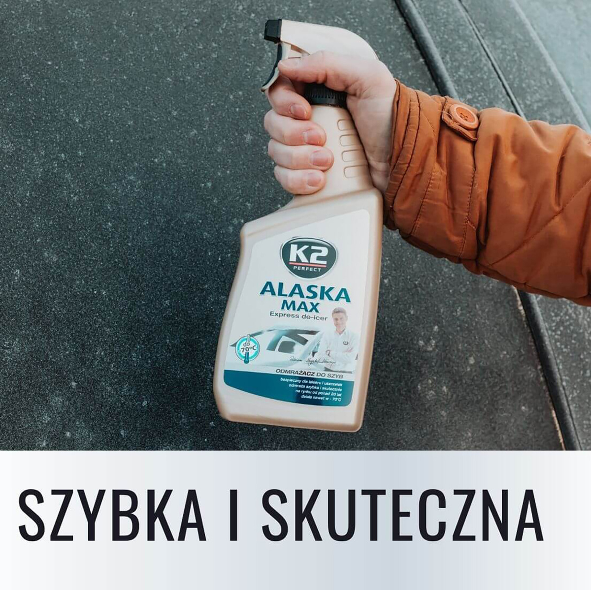 Odmrażacz do szyb K2 ALASKA atomizer 700ml K607