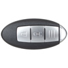 Nissan Juke Leaf Micra Murano Navara Note NV200 Pathfinder Pixo Qashqai Tiida X-Trail obudowa pilota 3 PRZYCISKI