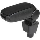 Dacia Logan I FL 08-12 podłokietnik KPL CZARNA TKANINA + zestaw montażowy