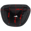 VW Crafter 06-11 mieszek ochronny drążka zmiany biegów CZARNY + ramka