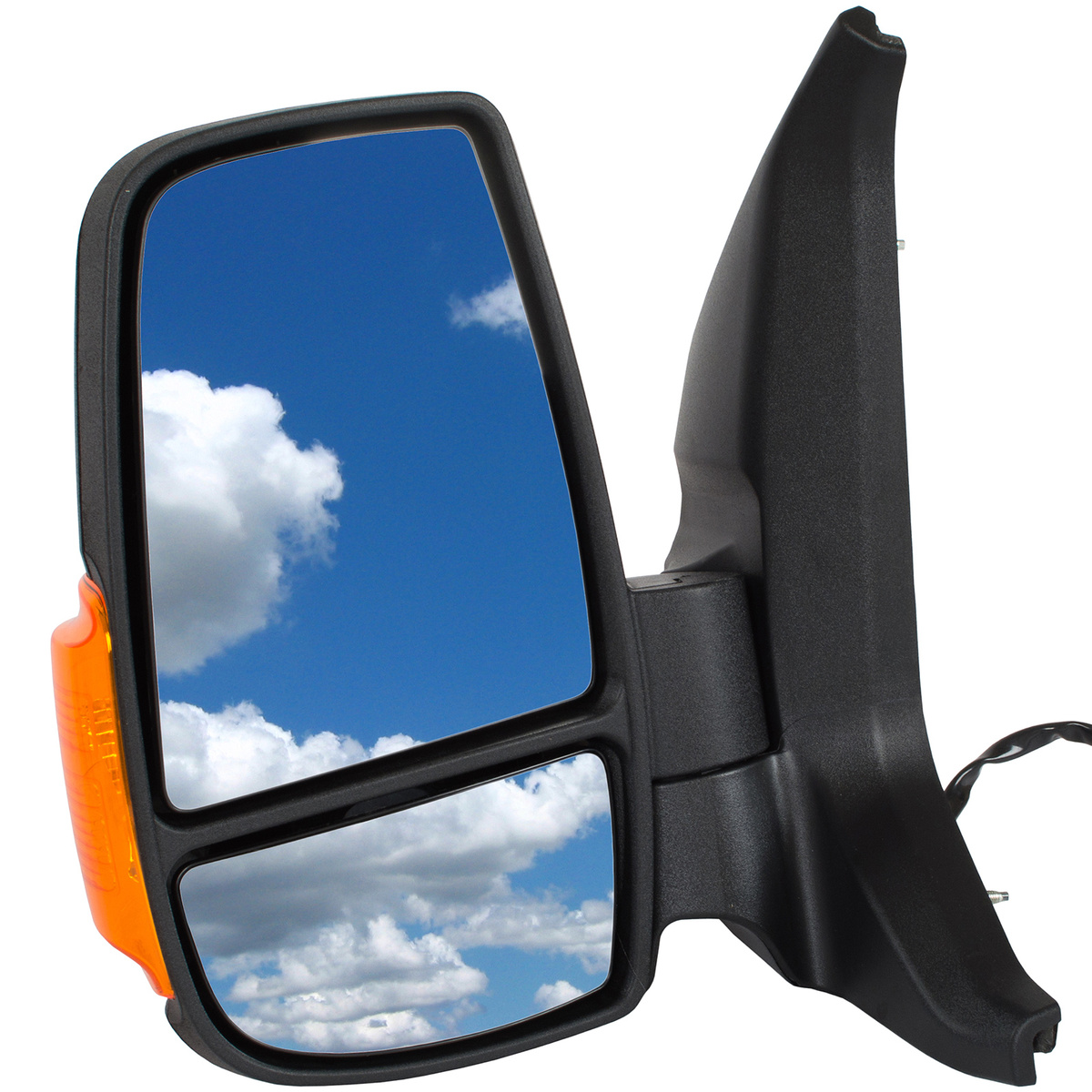 Ford Transit Mk8 14-19 lusterko zewnętrzne ELEKTRYCZNE ŻÓŁTY KIERUNKOWSKAZ lewe