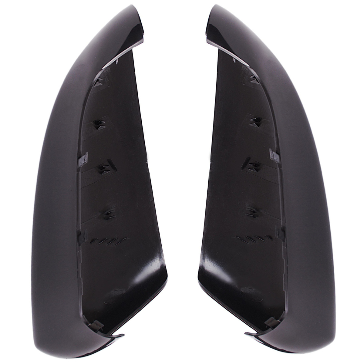 Nissan Qashqai I J10 07-14 obudowa lusterka zewnętrznego CZARNA lewa + prawa 2 szt. KPL