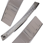 Dacia Duster I 10-17 listwa nakładka progu tylnego STALOWA CHROM