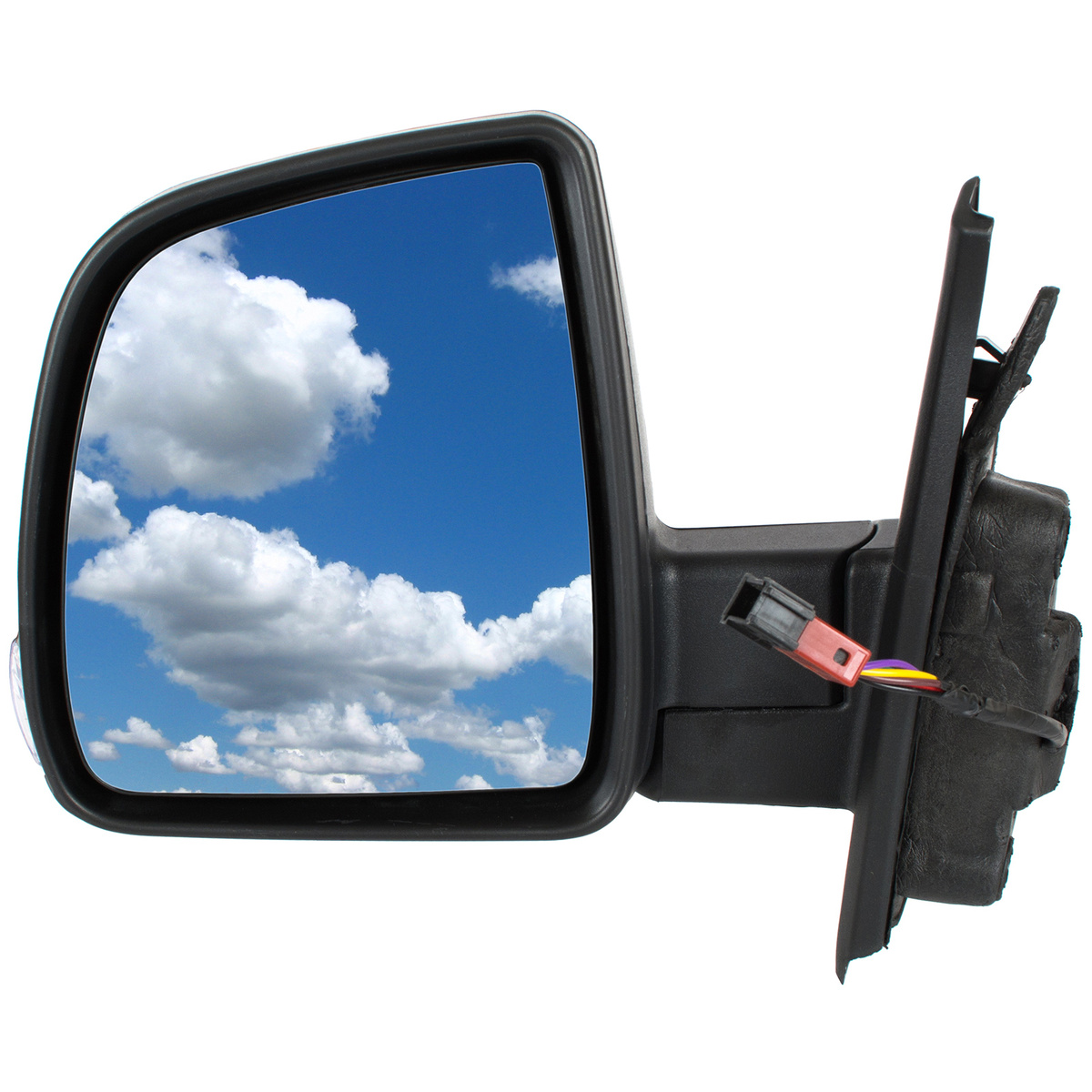 Opel Combo 2012- lusterko zewnętrzne ELEKTRYCZNE OGRZEWANE czarne BEZ CZUJNIKA lewe