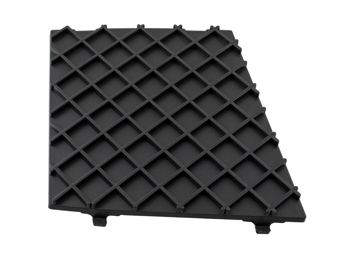 BMW 5 E60 E61 03-10 Zestaw 2 Ramek halogenów i 2 kratek zderzaka (4 szt. kpl)