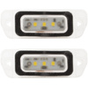 Mercedes W164 W251 X164 lampki podświetlenia tablicy rejestracyjnej LED 2 szt. kpl.