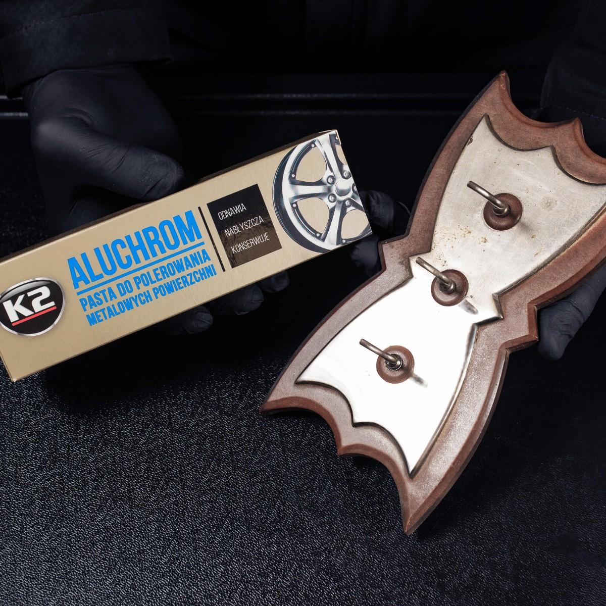 Pasta do chromu K2 ALUCHROM 120g K003