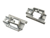 Peugeot 206 98-12 zestaw naprawczy szyberdachu METALOWE KLAMRY L+P 2szt. KPL