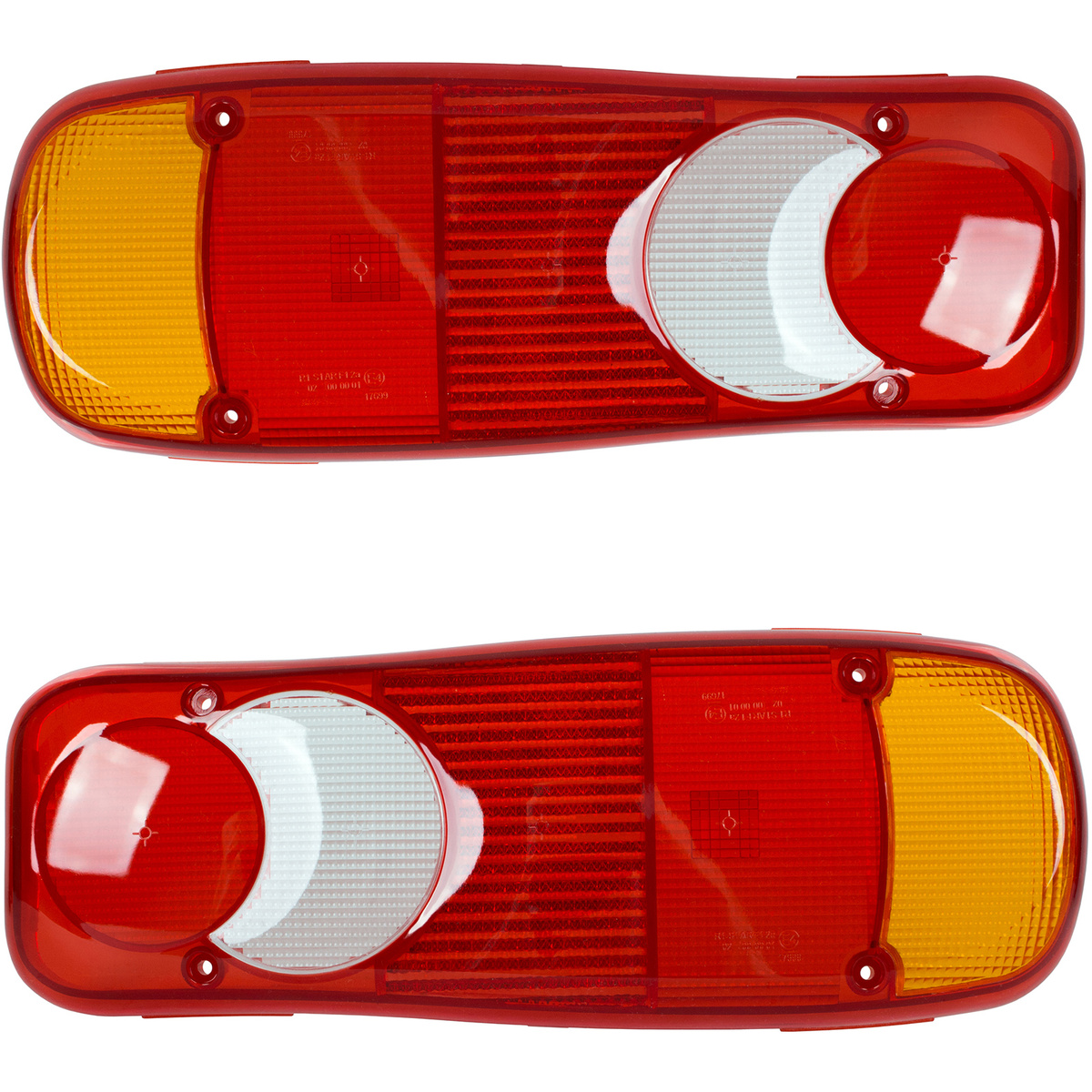 Fiat Ducato III skrzyniowy kontener klosz lampy tylnej lewy + prawy 2 szt. KPL