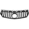 Mercedes KLASA A W176 12-18 atrapa między reflektory (grill) PANAMERICANA PIANO BLACK
