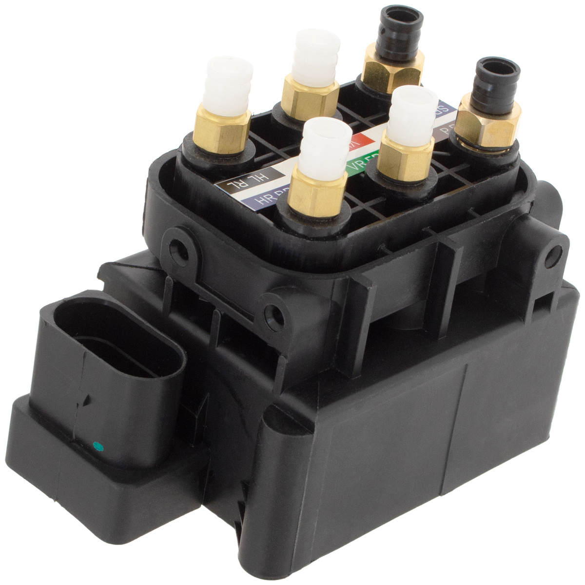 Audi A6 C7 10-18 rozdzielacz - blok zaworowy zawieszenia pneumatycznego