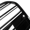 BMW 4 G22 G23 2020- atrapa między reflektory (nerki) BLACK GLOSSY + ZAŚLEPKA