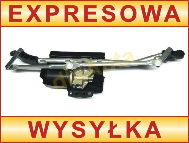 Opel Astra II G 98-06 mechanizm wycieraczek + SILNICZEK