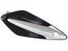 Honda Civic VIII H/B UFO 06-11 klamka zewnętrzna Z OTWOREM SILVER przednia lewa