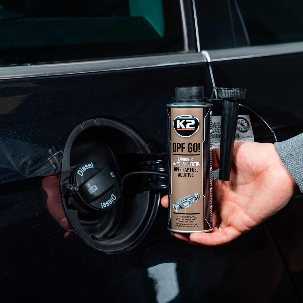Dodatek do paliwa K2 DPF GO! 250ml T319