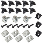 Skoda Roomster / Praktik 06-15 zestaw spinek do mocowania osłony silnika 28szt. KPL