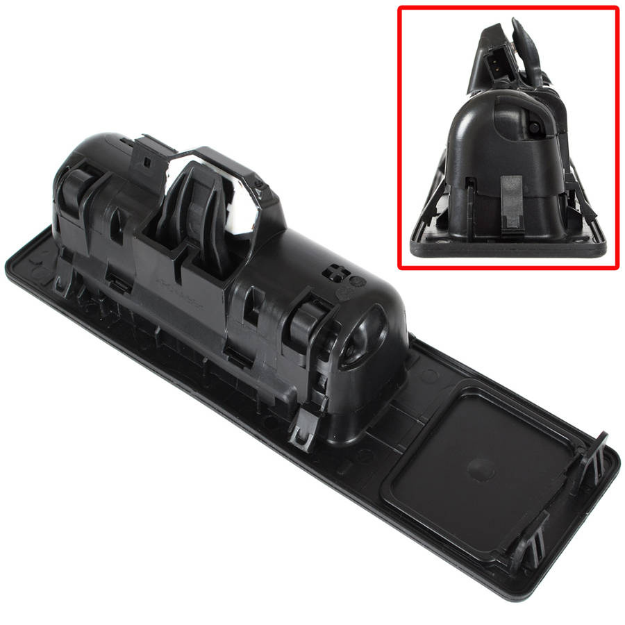 BMW 5 F10 F11 F18 przycisk (mikrostyk) klamki tylnej klapy bagażnika BEZ OTWORU NA KAMERĘ COFANIA